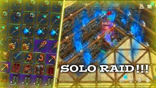 FROSTBORN  EPIC SOLO RAID  WITH ASSASSIN FULL RUNES !! - FREE LEGENDARY WEAPONS AND ARMOURS !!!