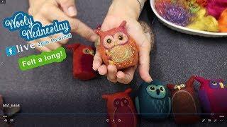 Needle Felted Owl - NEEDLE FELT FANTASY OWLS (Fun Felting Project!)