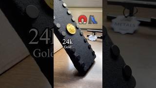 Magnet slide - 24k vs 22k Gold Coins