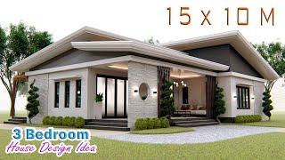Amazing House Design Idea |  15 x 10 Meters | Pinoy Dream House