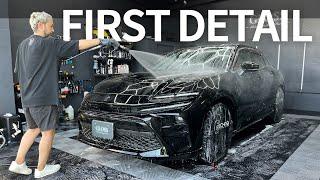 TOYOTA CROWN SPORT FIRST DETAIL | CAR WASH | CAR DETAIL | ULTRA COAT | ASMR |