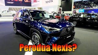 All new Toyota Yaris Cross 2024 probably the new Perodua Nexis