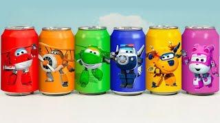 Super wings went into a cool drink and looked different.