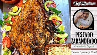 Pescado Zarandeado | Cómo Zarandear un Pescado | Gastronomía Nayarita | Cocina Rápida y Fácil