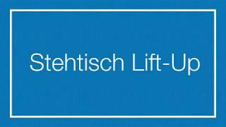 Mobiler Stehtisch Lift-Up