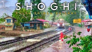 Shoghi Village - Extreme Rainfall | offbeat Place | Shoghi Railway Station | Kalka Shimla Railway