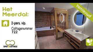 Spot je cottage | Cottage 722 | 2 Persoons vernieuwde Vip | Center Parcs Het Meerdal