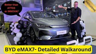 Is it worth 26 Lakhs? Electric MPV BYD eMAX7 | Most Detailed Walkaround |