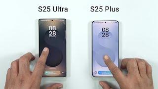 Samsung Galaxy S25 Ultra vs S25 Plus - SPEED TEST