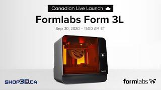 Shop3D Form 3L Live Launch