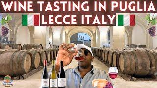 Wine Tasting in Puglia Lecce Italy at L'Astore Masseria & Winery | Southern Italy Adventure 