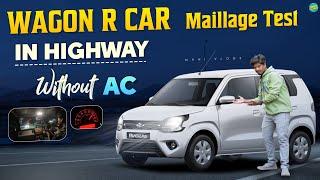 "Wagon R CNG Highway Mileage Test Without AC: Real Results!" No-AC Mileage: Surprising Results!"