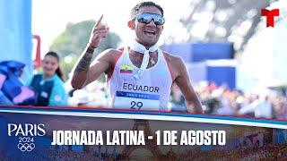 PARIS 2024 | LO MEJOR DE LA JORNADA LATINA 08/01/2024 | TELEMUNDO DEPORTES