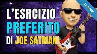 L' esercizio di chitarra preferito da Joe Satriani | Lezione Vince Carpentieri