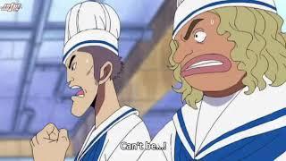 Cool sanji won's Jessica san's heart with his best cooking skills.. Funny luffy eating 100 plates..