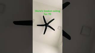 World’s loudest ceiling fan 70