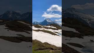 Amazing Lake Bachalpsee, Grindelwald, Switzerland #shorts #grindelwald #switzerland