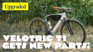 EBIKE UPGRADES | Suspension fork on Velotric T1? #ebike #velotric