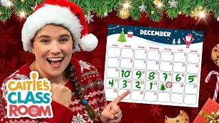 Countdown To Christmas! - Official Caitie's Classroom Music Video - Kids Holiday Song!