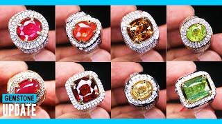 GEMSTONES UPDATE 14122024 - RUBY BURMA TOURMALINE ZIRCON MALI MANDARINE GARNET SAPPHIRE SPINEL