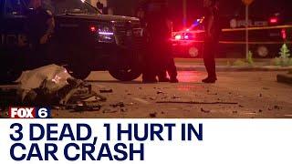 Crash kills 3 at 49th an Oklahoma in Milwaukee | FOX6  News Milwaukee