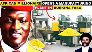 African millionaire meets Ibrahim Traore to open a plant for production of agricultural machineries