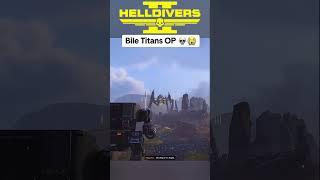 Helldivers 2: The New BILE TITAN Anti-Mech STRATEGY!