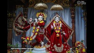 LIVE Darshan || Hare Krishna Golden Temple Hyderabad