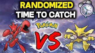 We Have RANDOM Amounts of TIME to Catch Pokemon...Then we Battle!