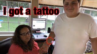 FAT KID gets TATTOO at 13!