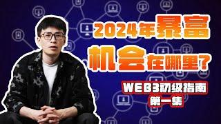 2024加密货币牛市该如何把握？暴富机会在哪里？丨【WEB3初级指南第一期】How to grasp the 2024 cryptocurrency bull market?