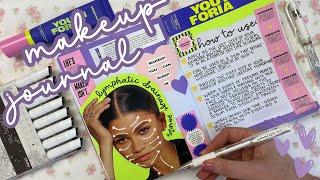 JUNK JOURNAL  with me! ( makeup edition) pt 3