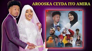 Arooska Ceyda Iyo Amiira Qurux Oo Dhacaya Musalsalka Calaf Iyo Caashaq