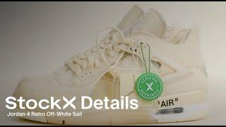 A Close Up Look at the Air Jordan 4 Off-White Sail | Details | StockX