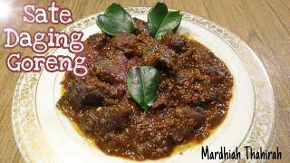 SATE DAGING GORENG || EMPUK DAN PRAKTIS!! GAMPANG BANGET BEGINI CARA BIKIN SATE GORENG