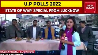 U.P Polls 2022: Ultimate 'State Of War' Special From Lucknow | Countdown To Phase 4 Begins