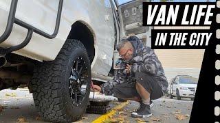 Giving Money And Van Build Help To Local Van Dweller | Van Life In The City