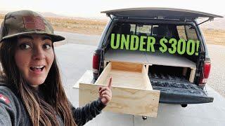 $300 ULTIMATE DIY Truck Camping Setup! Simple Design + Budget Friendly