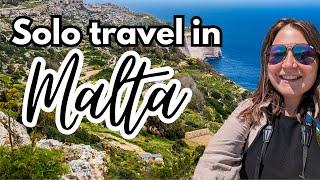 Budget-friendly solo hike around Dingli Cliffs, Hagar Qim and Blue Grotto in sunny Malta!