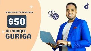 FREELANCER: 4 Website oo $50 ka shaqaysan kartid