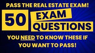  Real Estate Exam 2024 - 50 Questions To Pass The Exam - Real Estate Exam Prep