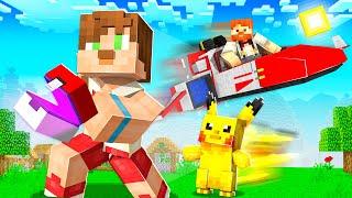 1 DOLAR UÇAK vs 1000 DOLAR UÇAK - Minecraft Pokemon Modlu Survival