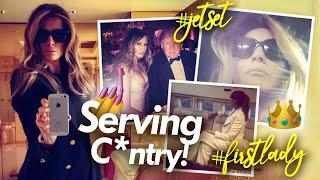 Melania Trump being an absolute DIVA ICON for 8 minutes