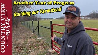 Another Year of Building our Farm & Homestead.  2024 - A Year Full of Progress and a Few Mistakes