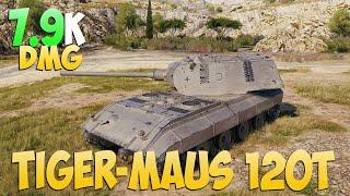 Tiger-Maus - 6 Kills 7.9K DMG - Persistent! - World Of Tanks