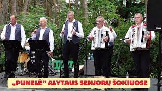 „Punelė" Alytaus senjorų naktišokiuose 2024 06 24 Bobų vasara ir Polka