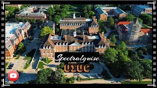 University of Illinois Urbana-Champaign Cinematic Drone Video 2024 4K UHD | SpectralGuise | #uiuc