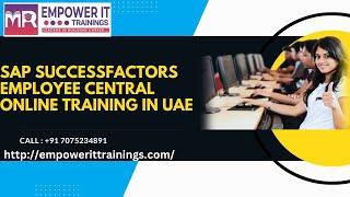 SAP SuccessFactors Employee Central Online Training in UAE | SAP SF EC Certification Training in UAE