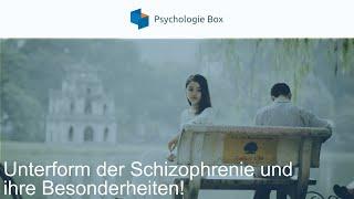 Schizophrenia simplex - Was ist das besondere an dieser Unterform der Schizophrenie?