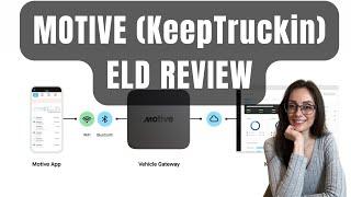 Is Motive (KeepTruckin) A Good ELD? Trucking Product Review